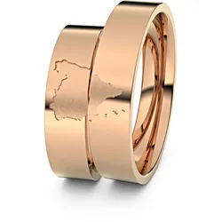 Trauringe Spanien 585er Rotgold - 0137