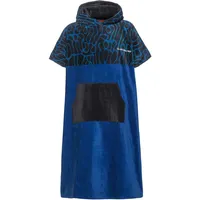 QUIKSILVER HOODY TOWEL Poncho estate blue