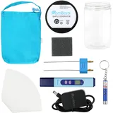 FromBora Kolloidaler Silbergenerator | Reiner Silberdraht 99,99% | 9999 | Reines kolloidales Silber | Alle Geräte zur Herstellung von kolloidalem Silber | Kolloidales Silber Generator-Kit