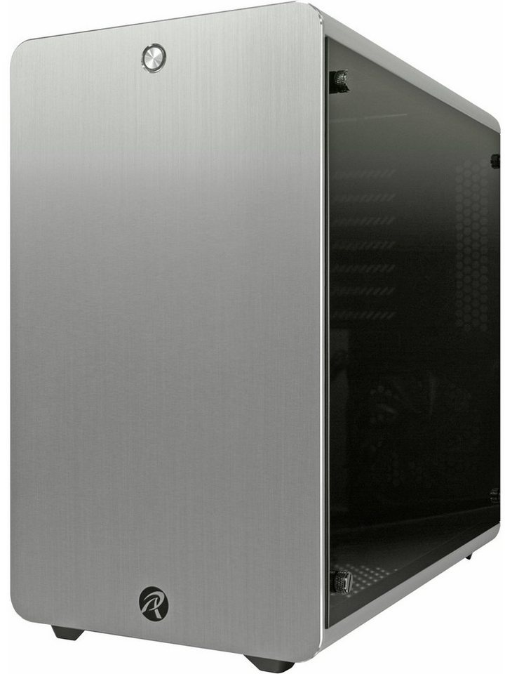 raijintek PC-Gehäuse RAIJINTEK THETIS SILVER WINDOW, Tower-Gehäuse silberfarben