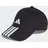 adidas 3-Streifen New Logo Baseball Kappe Black / White Erwachsene (S/M)