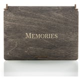 woodmanucom Fotokiste 13x18 Größe | Foto Aufbewahrungsbox Geschenk Idea | Box für Fotos | Fotobox Aufbewahrungsbox | Fotoalbum Holz | Ideal fur Foto Aufbewahrung und als Geschenkbox