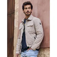 Lerros Overshirt-Jacke, leicht gefüttert - beige, - XXXL