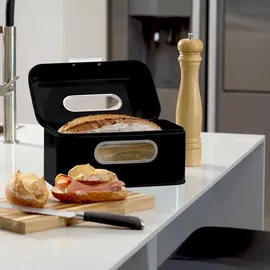 Echtwerk Retro-Brotkasten “small“, - schwarz