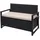 Mendler HWC-F39 2er Sitzbank 120 x 60 x 85 cm Beige