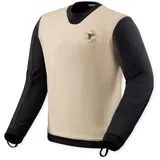 RevIt! Trazada Sweatshirt Beige/Schwarz L