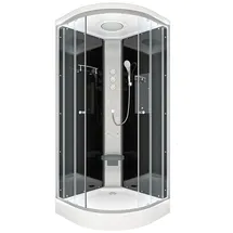 AcquaVapore Duschkabine Fertigdusche Dusche Komplettkabine D10-13T1 90x90 cm ohne 2K Scheiben Versiegelung