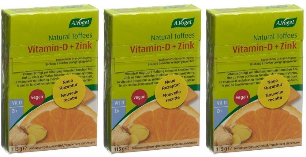 A.Vogel Vitamin D + Zink und Bonbons