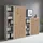 MID.YOU Tabor Aktenschrank 22 x 40 x 180 grau