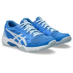 Indoorschuh ASICS "GEL-ROCKET 11", Gr. 37,5, schwarz (schwarz, silber), Synthetik, Textil, sportlich, Schuhe