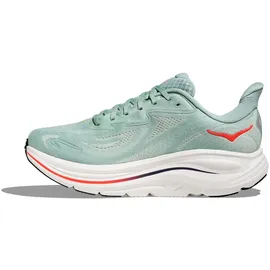 HOKA Clifton 10 Herren Sage/Neon Flame 44 2/3