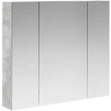vidaXL Beton grau 80 cm