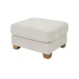 Soho Hocker Franka 75 x 42 x 62 cm Weiß