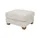 Soho Hocker Franka 75 x 42 x 62 cm Weiß