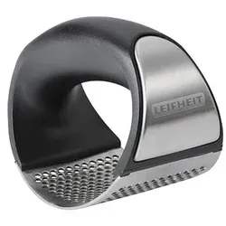 LEIFHEIT Knoblauchpresse Knobi King schwarz, silber