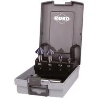 Ruko Kegelsenker-Satz DIN 335 Form C 90° HSS TiAlN 5-tlg.