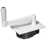 Gaviota 06–120–002 Elevacion Drehmaschine für Rollo, Weiß