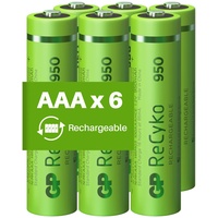 GP Batteries 201231 Haushaltsbatterie Wiederaufladbarer Akku Nickel-Metallhydrid (NiMH)