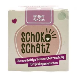 SchokoSchatz für Lieblingsmenschen - Edition Ein Herz für Dich bio