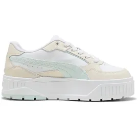 Puma Karmen II Idol Weiblich Sneaker PUMA White-Peaceful Blue-Alpine Snow,