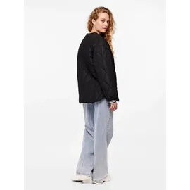 Pieces Steppjacke in Black | Schwarz - XL