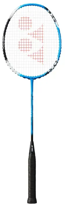 Yonex Badmintonschläger Astrox 1 DG (kopflastig, flexibel) blau/schwarz - besaitet -