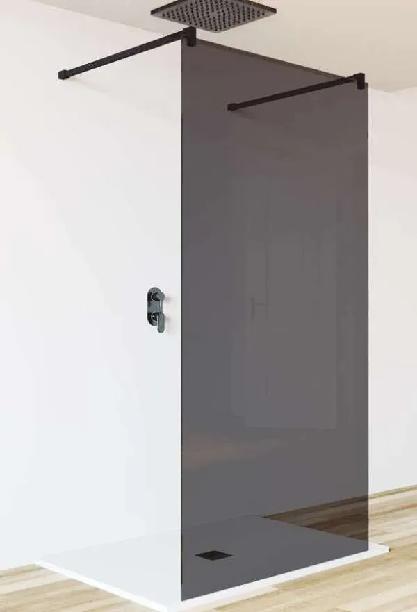 Profiltek KLEE Duschwand Walk-In Freistehend 8 mm Glas.. - Duschkabine