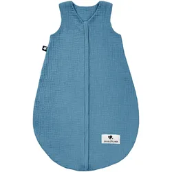 Julius Zöllner Sommerschlafsack Terra Musselin 0.5 TOG, blau, 74