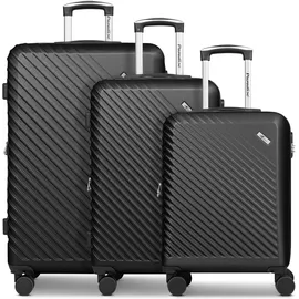check.in Paradise 2.0 Koffer-Set 3-tlg. schwarz