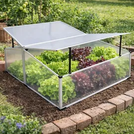 Mojawo Frühbeet Alu Transparent HKP 4 mm 1,2 m2