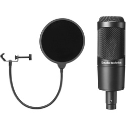 Audio-Technica AT2035 Kondensatormikrofon Set inkl. Popkiller