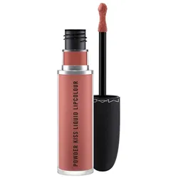 MAC Powder Kiss Liquid Lipcolour Lippenfarbe Date-Maker 5 ml Rosegold 