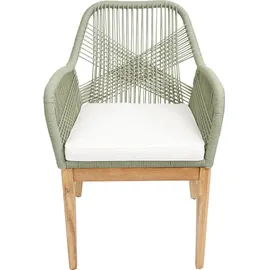 Mendler HWC-H56b Gartenstuhl 58 x 58 x 85 cm grün 2 St.