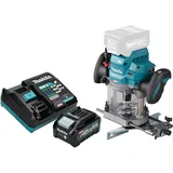 Makita RP 001 GM101 Akku Oberfräse 40 V max. 12 mm Brushless + 1x Akku 4,0 Ah + Ladegerät