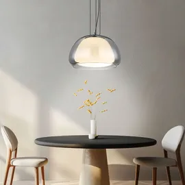 GLOBO Pendelleuchte 1-flg. 38 cm rund schwarz