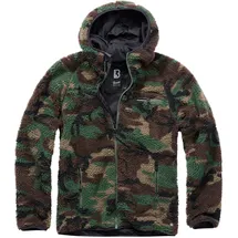 Brandit Textil Teddy Worker Jacke Woodland XL