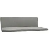Beautissu Auflage 180 x 50 x 6 cm hellgrau 2 St.