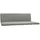 Beautissu Auflage 180 x 50 x 6 cm hellgrau 2 St.