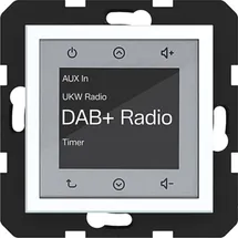 Hager Radio Touch Unterputz DAB+ lichtweiß matt