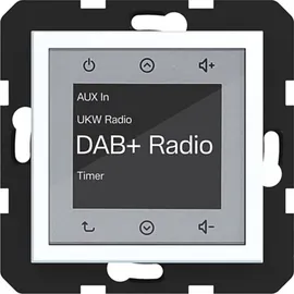 Hager Radio Touch Unterputz DAB+ lichtweiß matt
