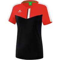 Erima Squad T-Shirt Rot/Schwarz/Weiß, 44
