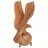 WOGEKA Filigraner Stein Adler auf Kugel SKULPTUR Dekoration Holz Greifvogel Adler08