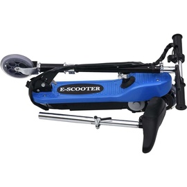 vidaXL E-Scooter mit Sitz 120 W Blau