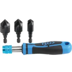 BGS  Zoll3-IN-1 Zoll Entgrater-Satz
