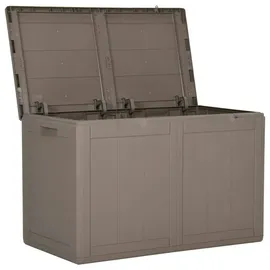 vidaXL Garten-Aufbewahrungsbox 180 L Braun
