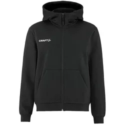 CRAFT Community 2.0 Logo Kapuzenjacke Damen 999000 - black XS