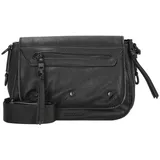 FredsBruder Umhängetasche Deep Dark - Schultertasche 29 cm (black/black) schwarz