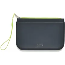 FolderSys Reißverschlussbeutel PHAT BAG schwarz/grün 1,2 mm,