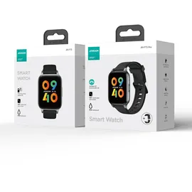 Joyroom Fit-Life Smartwatch Armbanduhr IP68 Gesundheitsüberwachung Herzfrequenz Dunkelgrau (JR-FT3)