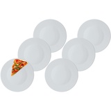 Emilja 6 Pizzateller 33cm Ronda -Gastro Zubehör - Kuchenteller